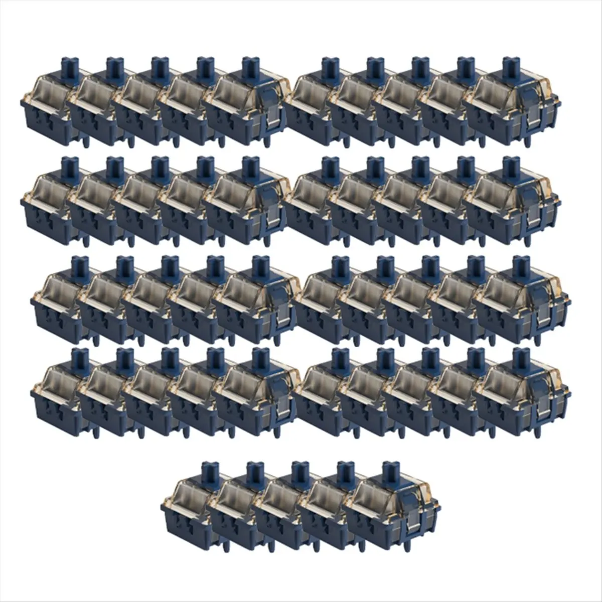 ♬◤Popular Style  ◥45 Pcs Magnetic Switch High Linear Switch Factory Lubed PC with POM Stem for Magnetic Mechanical Keyboard