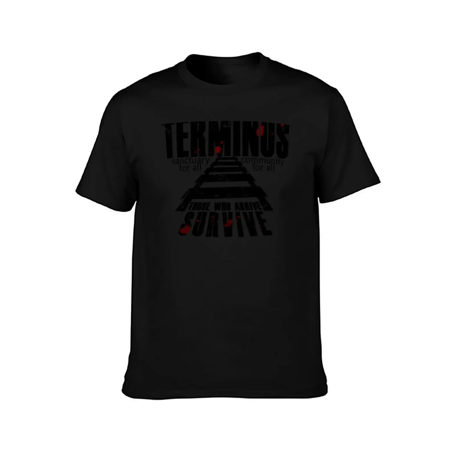 Terminus Tracks T-Shirt sports fans boys animal print baggy shirts football t shirt tee shirts for men