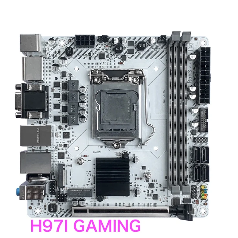 

Suitable For JGINYUE H97I GAMING Desktop Motherboard LGA 1150 DDR3 MINI-ITX Mainboard 100% Tested OK Fully Work