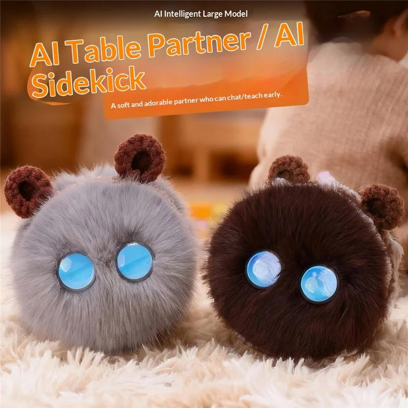 لعبة قطيفة تفاعلية للحيوانات الأليفة بالذكاء الاصطناعي - رفيق ChatGPT الذي يتم التحكم فيه بواسطة التطبيق مع الدردشة الصوتية، لعبة ذكية تعليمية محبوبة دعم عاطفي