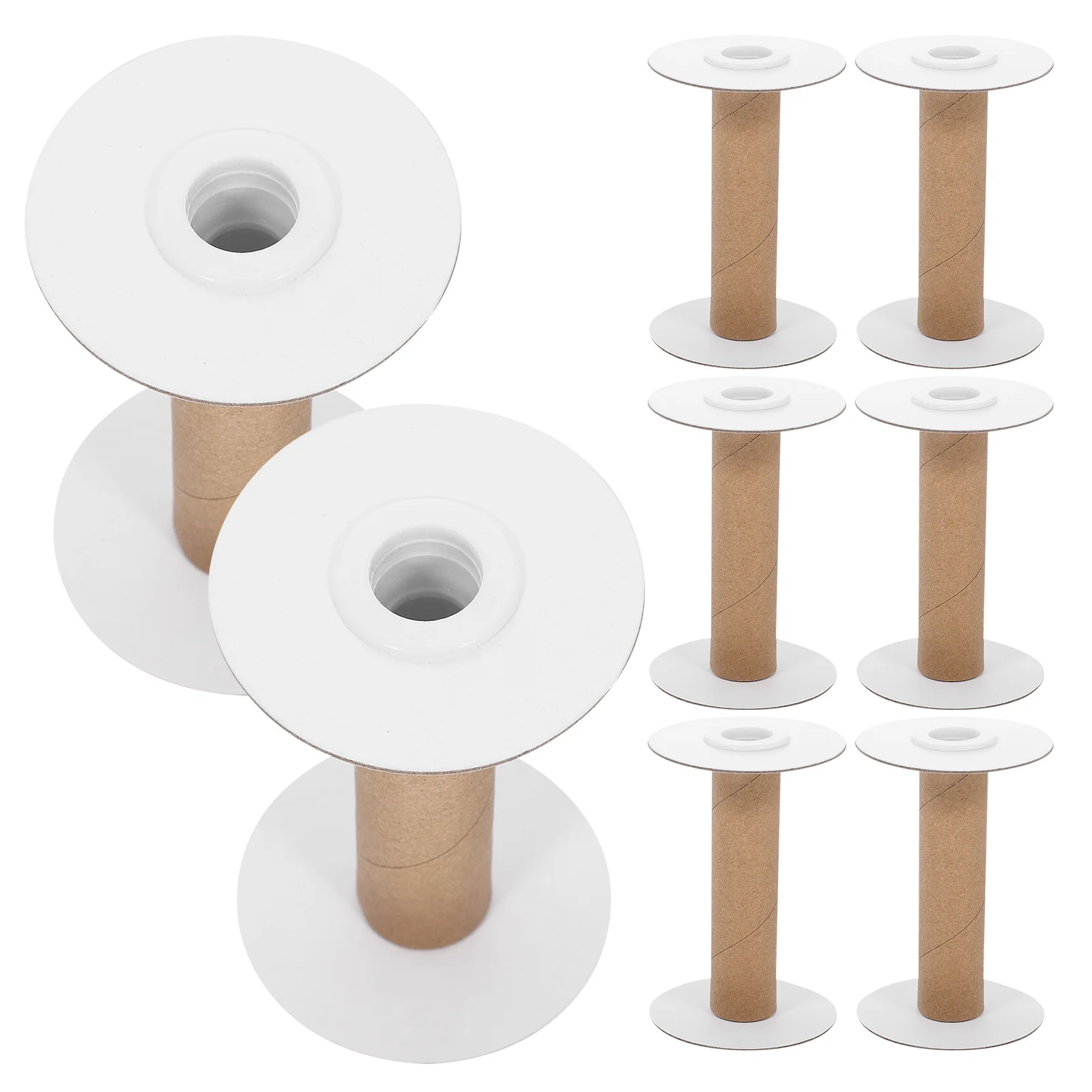10Pcs Winding Spools Resistant Bobbins for DIY Sewing Thread Embroidery Craft Weaving Organizer Spool