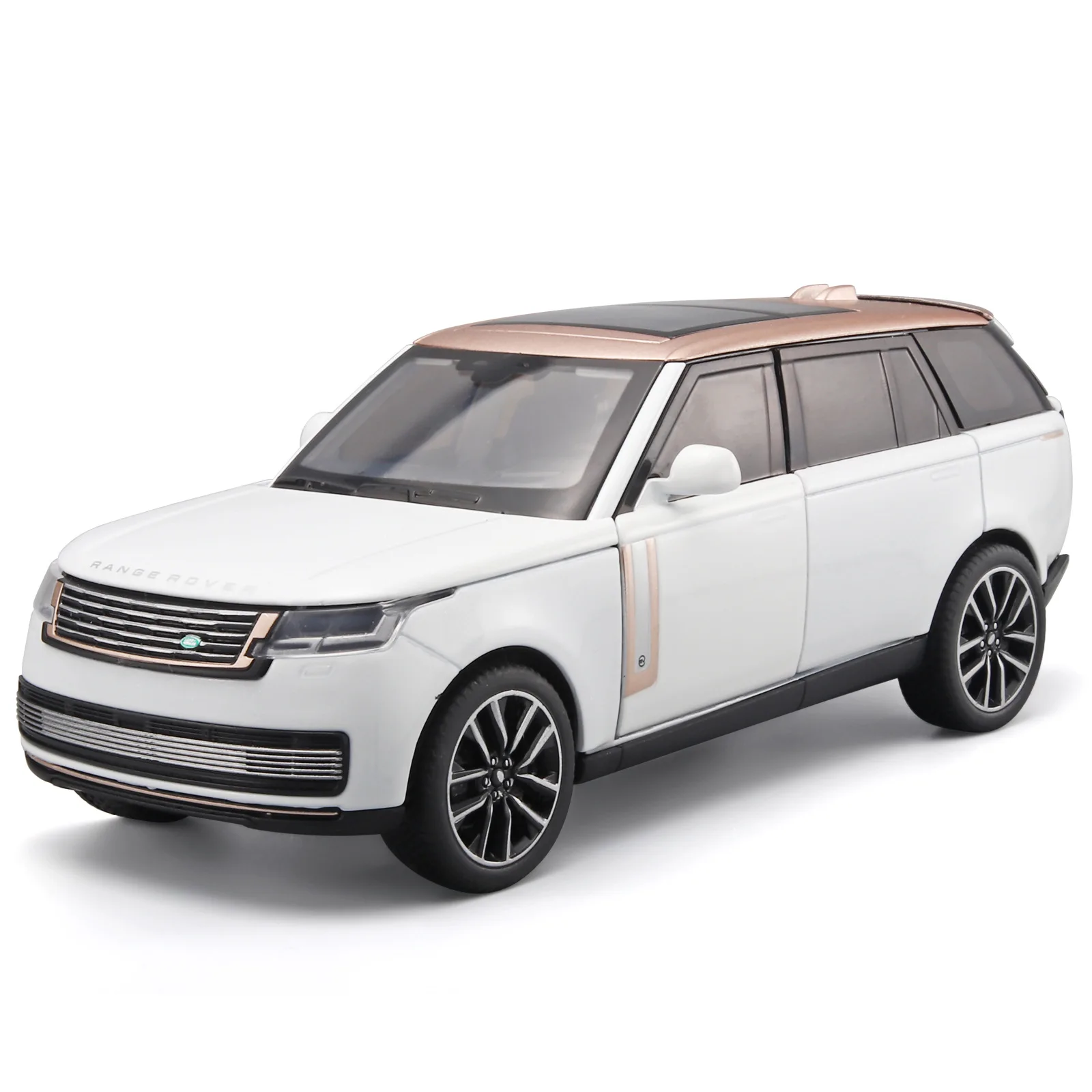 1:32 Range Rover SV2022 SUV Diecast Alloy Model Computer Desktop Ornaments Miniatures Model Present