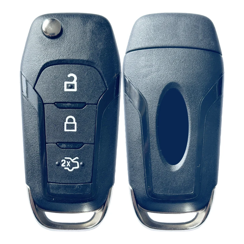 TXK 018053   PN DS7T-15K601-BF الأصلي لفورد فيوجن مونديو مرافقة الوجه مفتاح بعيد 3 زر 434 ميجا هرتز 49 رقاقة FCCID A08TBB