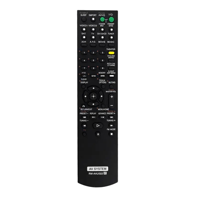 RM-AAU022 Remote Replace For Sony Home Theatre System STR-DG520 STRKM7500 HTDDWG700 HT-SF2300 STR-KS2300 HT-SS2300