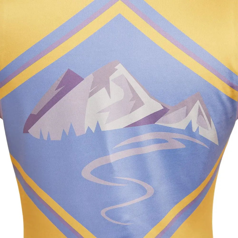 2025 TV Zombies Addison Cosplay uniforme de porrista amarillo sudadera falda disfraz conjunto mujer Halloween juego de rol fiesta de Carnaval