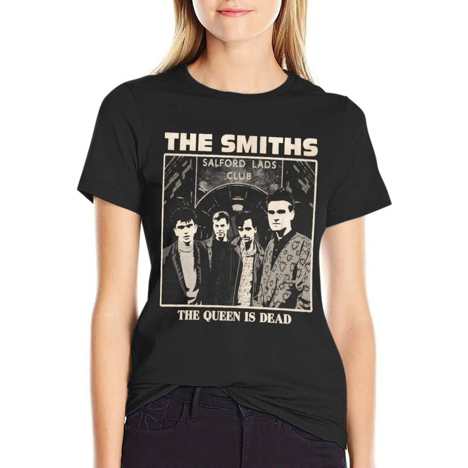 

The Smiths The Queen is Dead T-Shirt customs Female clothing Blouse cute tops ariat shirts for Women