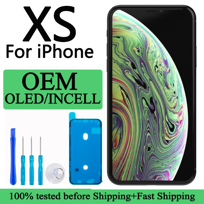 A2097 A1920 A2100 A2098 100% Tested Premium Lcd For IPhone XS New Display Touch With 3D Touch Screen Replacement Factory Display