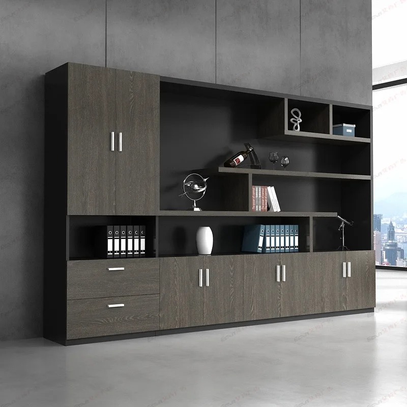 Office File  Short  Wooden Partition  Cabinet Locker Archive Cabinet Locker Data Cabinet