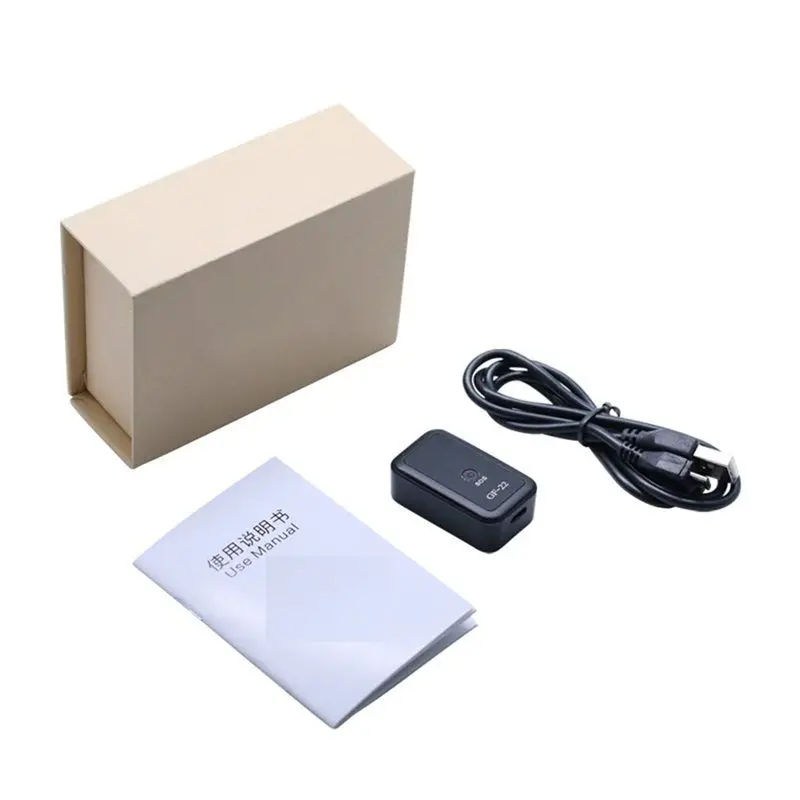 Smart-GPS Tracker Mini per veicoli, GPS per auto portatile Localizzazione in tempo reale Monitoraggio della copertura globale completa per bambini, cani