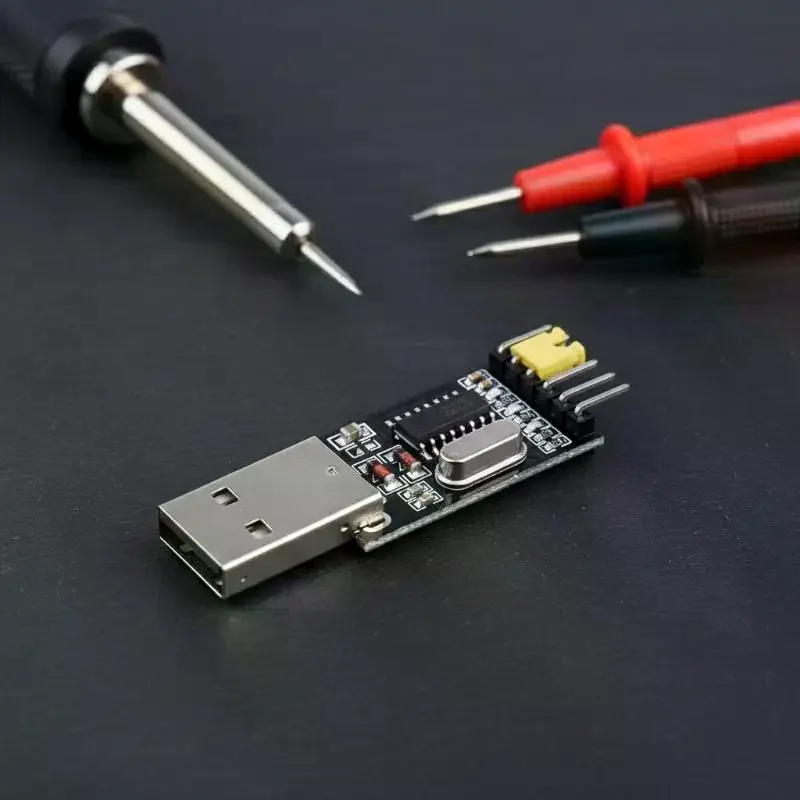 USB To TTL UART Module CH340G CH340 USB To TTL STC Microcontroller Download Cable Brush Board USB To Serial 3.3V 5V Switch