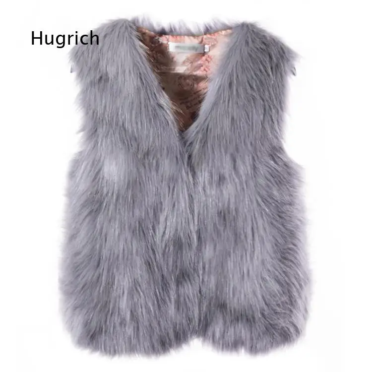 Winter Faux Fox Fur Faux Fur Vest Warm Sleeveless Outewear For Women With Soft Plush Texture For Casual Outings And Cold Season