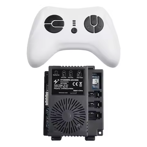 1pc HY2005RX-24V 40A Receiver 2.4G Remote Control For Children's Electric Car 2.4G Transmitter 24V Control Box Motherboard Parts