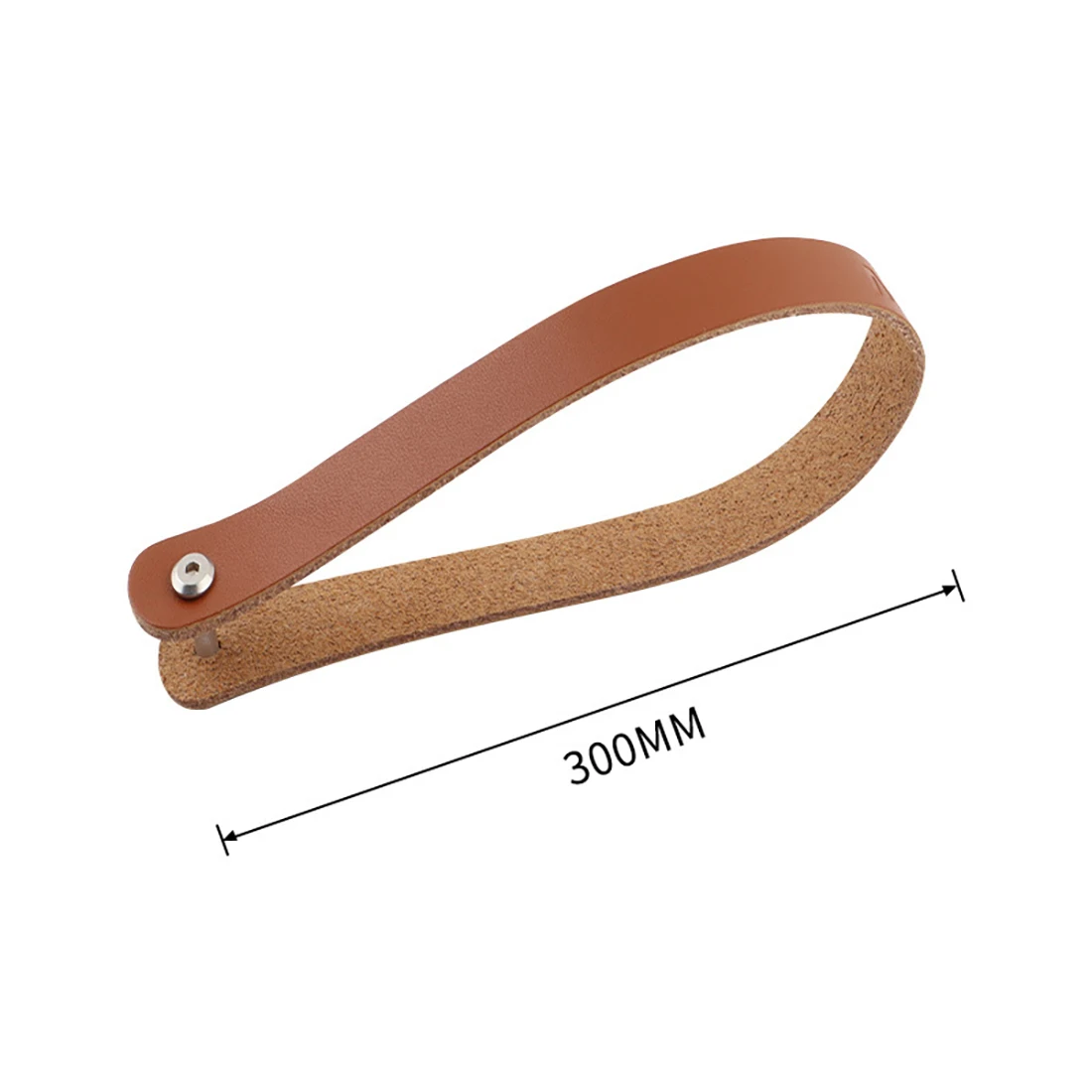 1PCS Leather Pull Strap Belt for Brompton Front Carrier Quick Release Rope