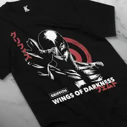 Berserk Femto_Griffith Anime Manga Cotton Unisex T-shirt