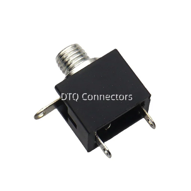 5/10 Uds. Conector de auriculares de 2,5 MM PJ-201M 3 pines DIP Mono canal Audio hembra conector de montaje en Panel PCB adaptador de auriculares