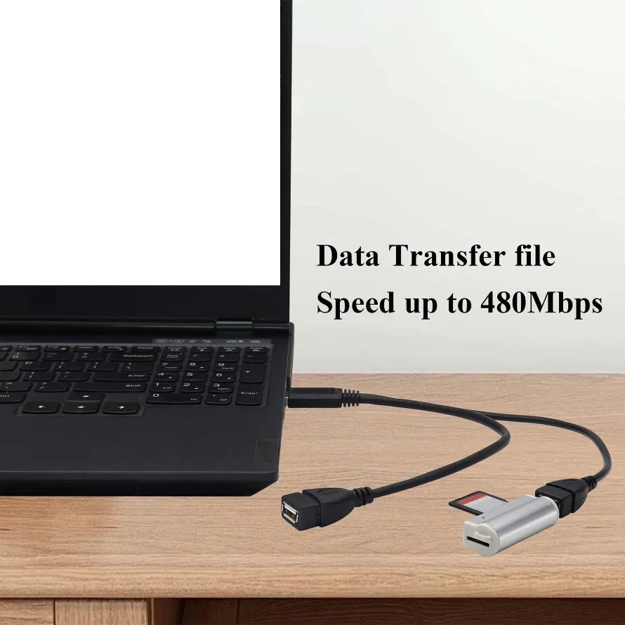 Cavo dati di ricarica USB Cavo di prolunga da 1 maschio a 2 femmine Adattatore di espansione splitter USB 2.0 per la ricarica della trasmissione dati dell'auto del PC