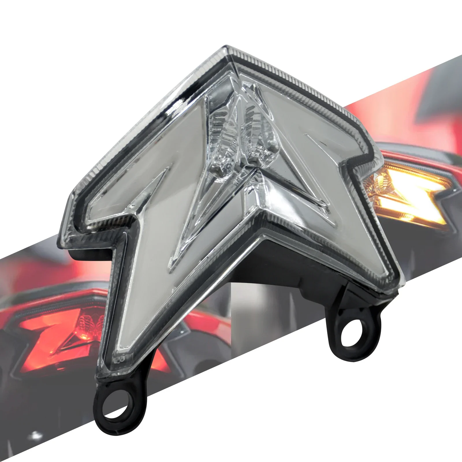 Motorcycle LED Tail Light Rear Running Turn Signal Brake