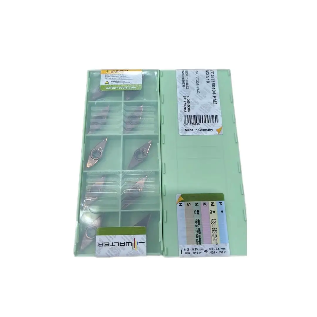 

10pcs 100% Original VCGT160404-PM2 WXN10 Finishing CoroTurn insert for turning