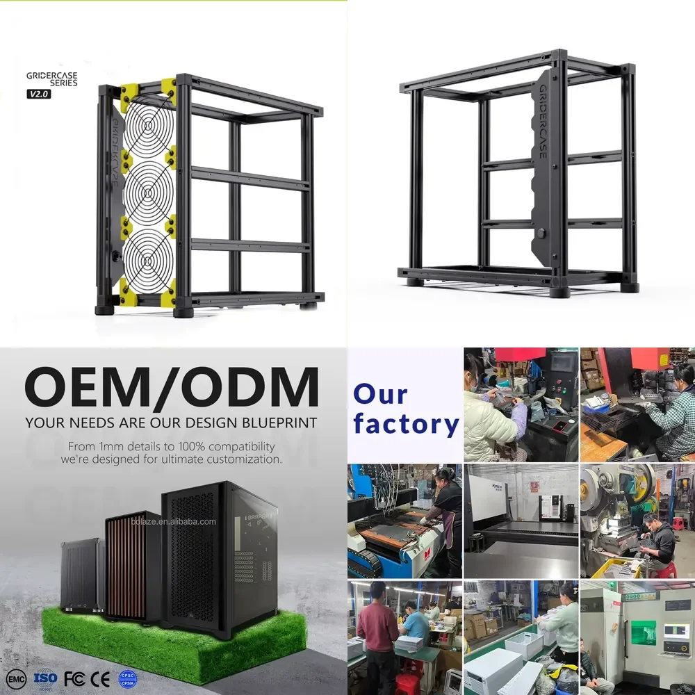 High-Performance Open Rack Chassis for Distributed Processing 8 PCIe Slots & Liquid Cooling Ready