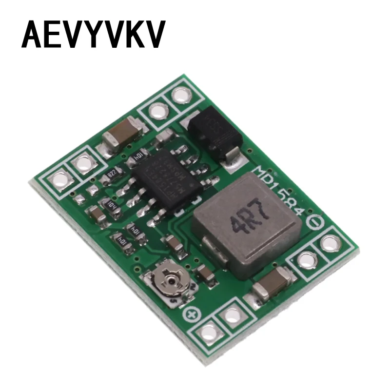 MP1584EN 3A Ultra-Small Size DC-DC Step Down Supply Module Adjustable Power Step-down Output 24V 12V 9V 5V MP1584