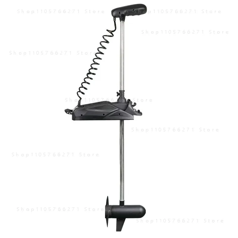 Trolling Motor Electric Outboard Motor 55Lbs Thrust Wireless Remote Control Foot Pedal for Fishing Boat Kayak