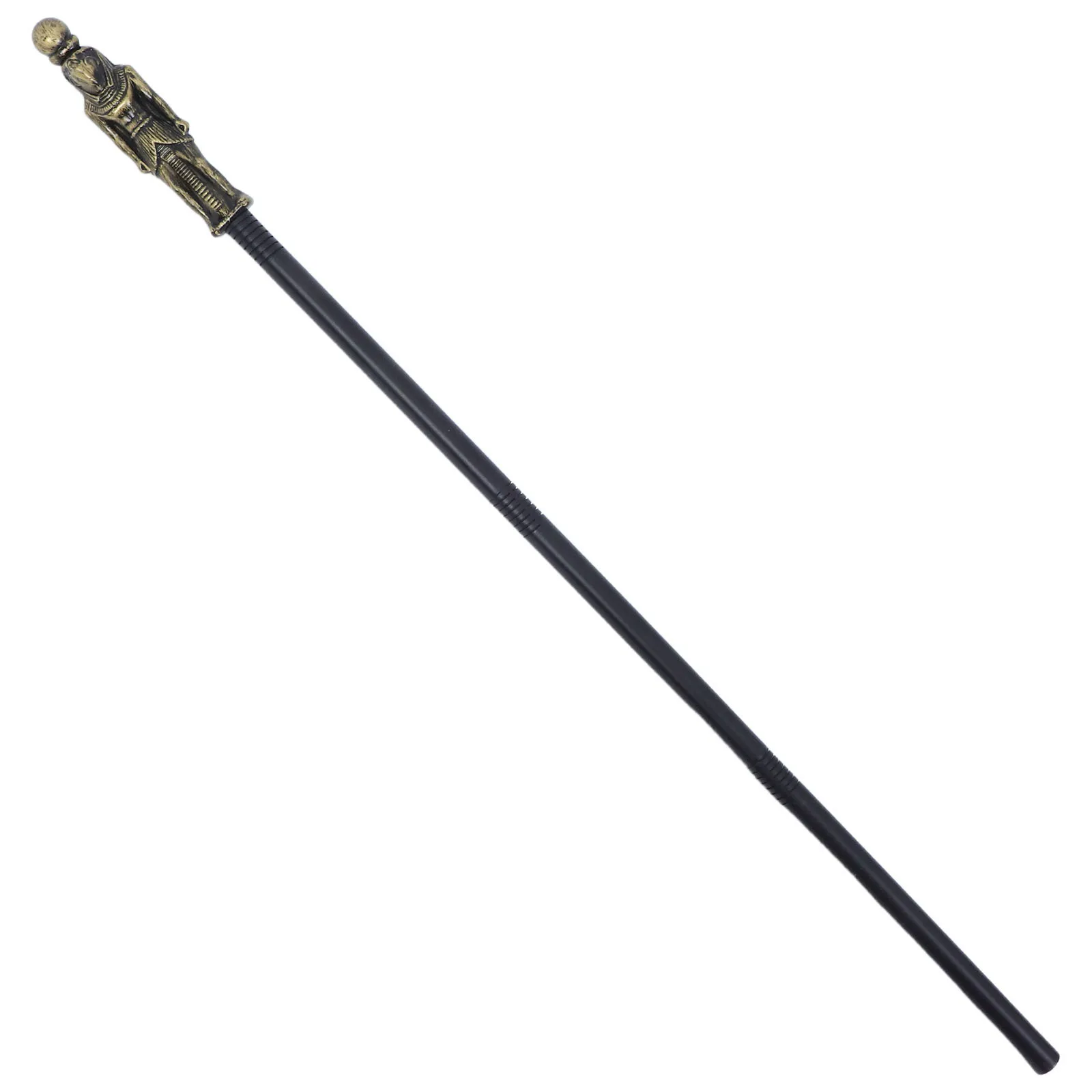 Plastic Halloween Pharaoh Scepter Costume Staff Ancient Egyptian Walking Cane Cosplay Party Prop Halloween Cane