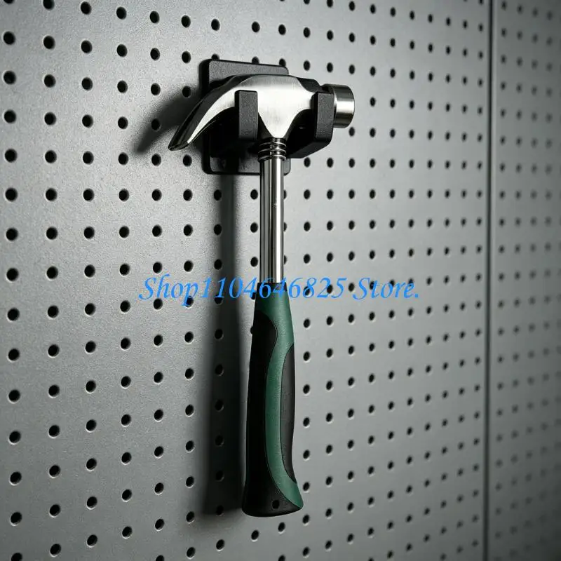 2Pcs Wall Mount Tool Rack for Single Hand Tool Garage Wall Storage Use