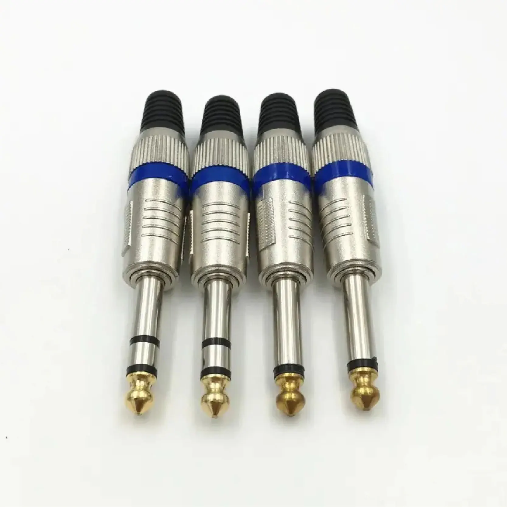 مقبس صوت ستيريو أحادي 2/3 قطب 6.35 ملم قابس ميكروفون لأنظمة KTV وPA