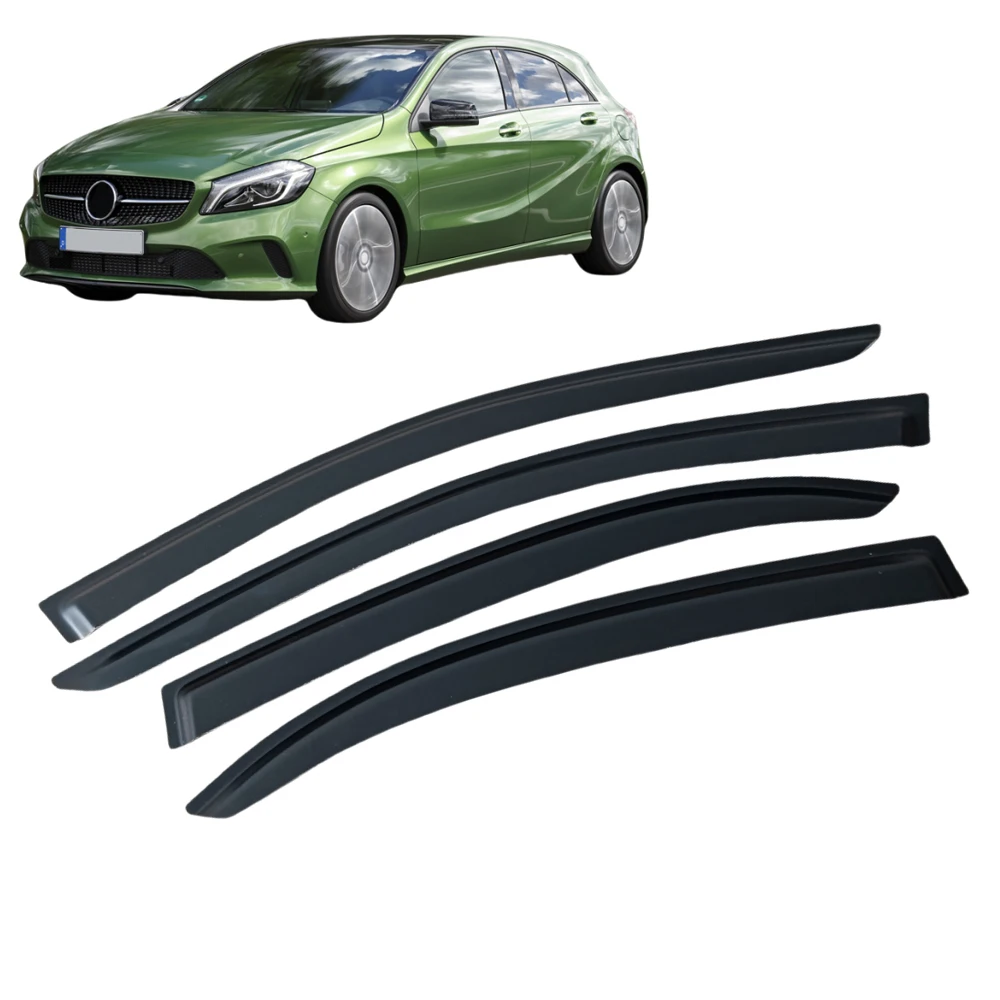 

Window Visor for MERCEDES-BENZ A-CLASS W176 2013 2014 2015 2016 2017 2018 Wind Deflectors Rain Guards Door Visor Vent Shades