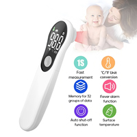 amzwn Digital Infrared Fever Thermometer Medical Household Infant Adult Forehead Non-contact Body Temperature Ear Thermometer