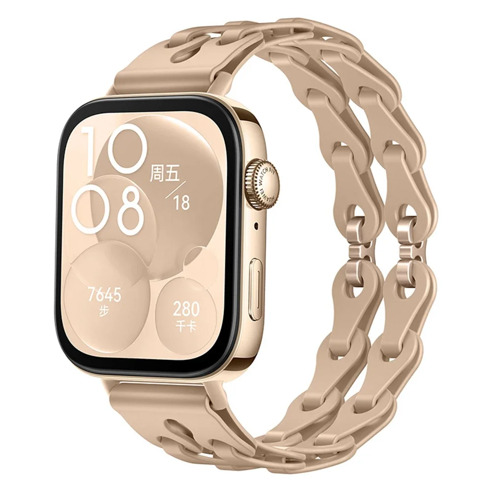 Soft Silicone Strap for Huawei Watch Fit 3 Straps Detachable Correa for Huawei Fit 3 Bracelet for huawei Fit3 Band Accessories image 2
