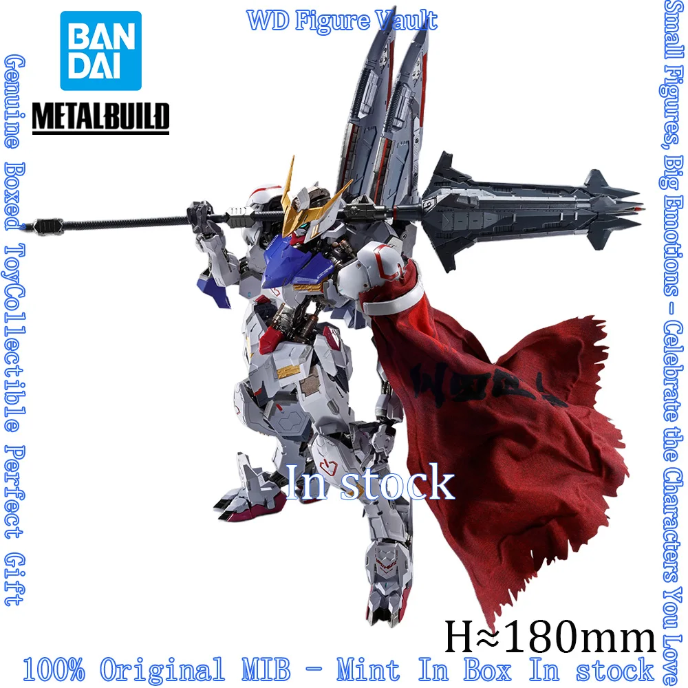En stock Bandai Gundam Barbatos (4th Form) + Boomerang Mace Mobile Suit Gundam Iron-Blooded Orphans Modelo Original en Caja Juguete de Regalo