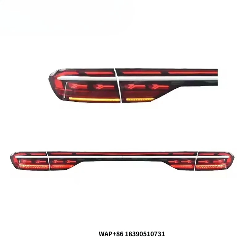 SJC for A8 Taillight 2018-2022 Assembly Modified LED Rear Lamp Car Accessories Upgrade Lighting System Plug and Play