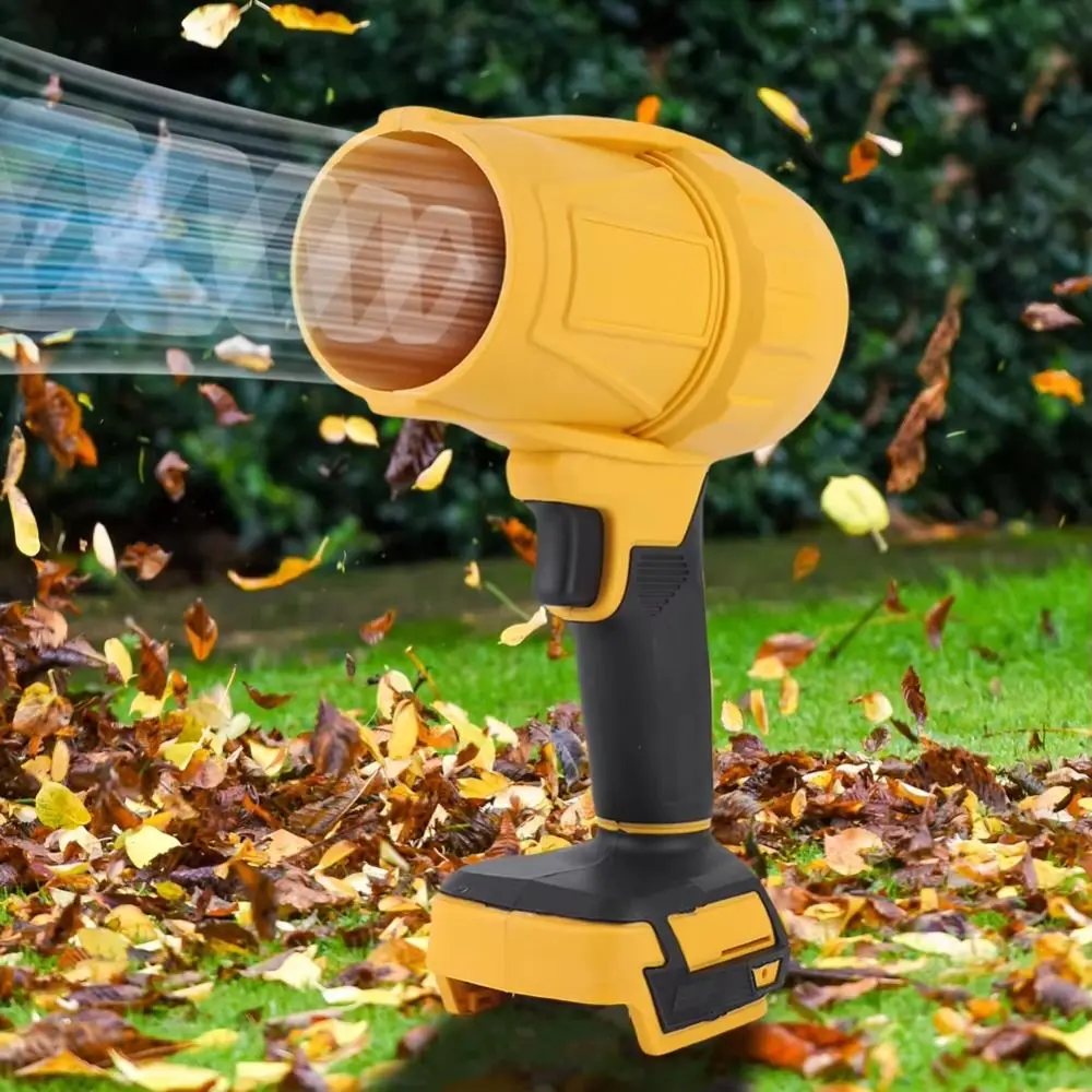 

Durable Brushless Jet Fan Handheld High Speed Air Duster Leaf Blowing Power Tools For Dewalt 20V Battery