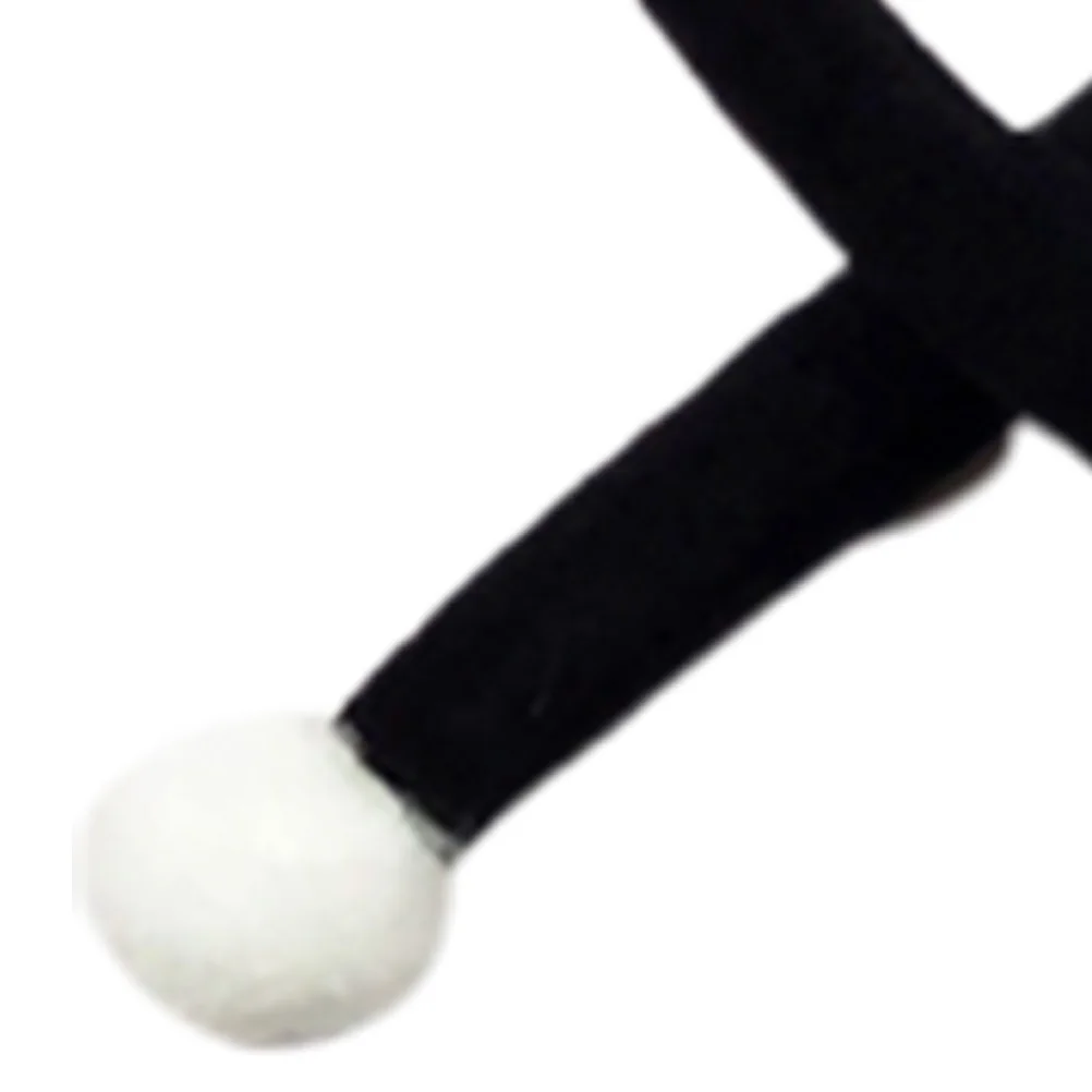 

10pcs Black Scarf For Wine Mini Witch Hats Halloween Decorations Set Bottle Cover Wine Bottle Decor Kitchen Bar Accessories