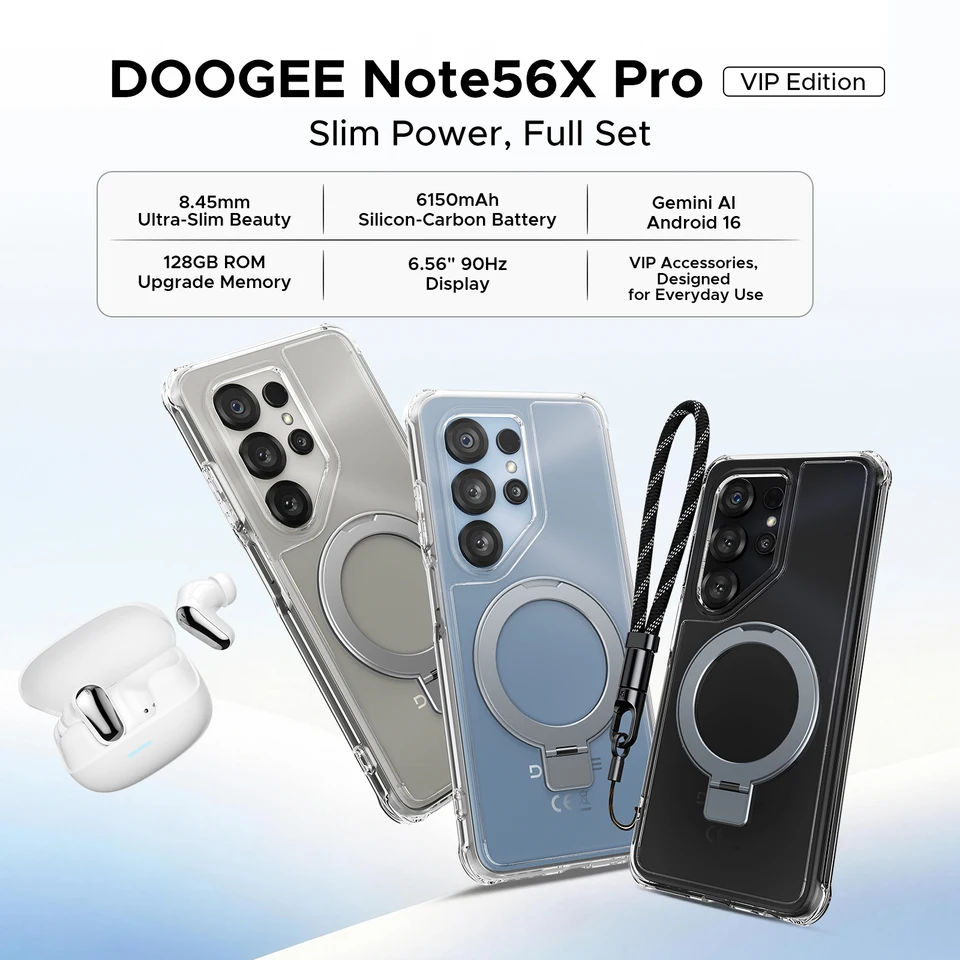 DOOGEE Note56X Pro VIP Edition Android Smartphone 16 