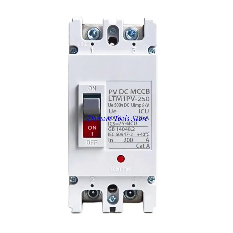 57BE Plastic Housing Circuits Breaker Solars Switches For Photovoltaic Protecting