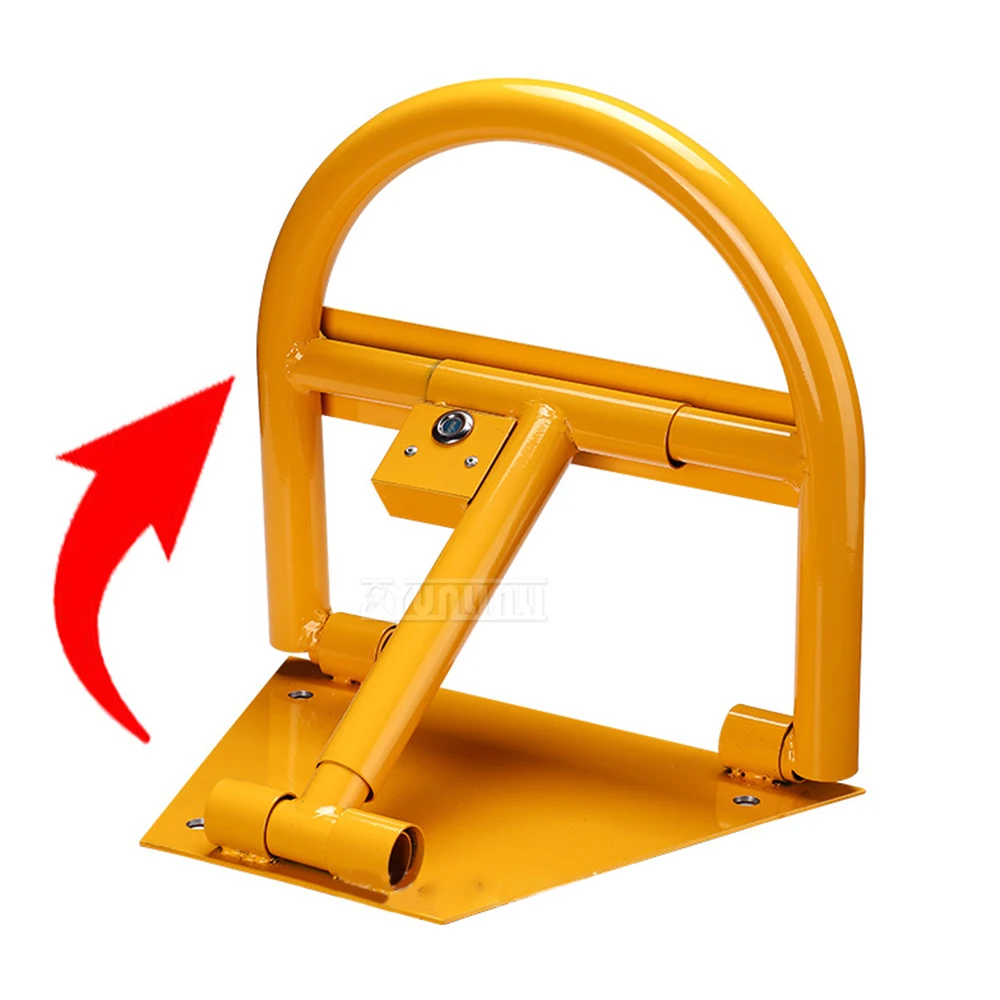 Automatic Locking Ground Lock, Thickened Anti-Collision Parking Lock, Occupancy Lock Garage Car Stopper Barrier Arch Lock