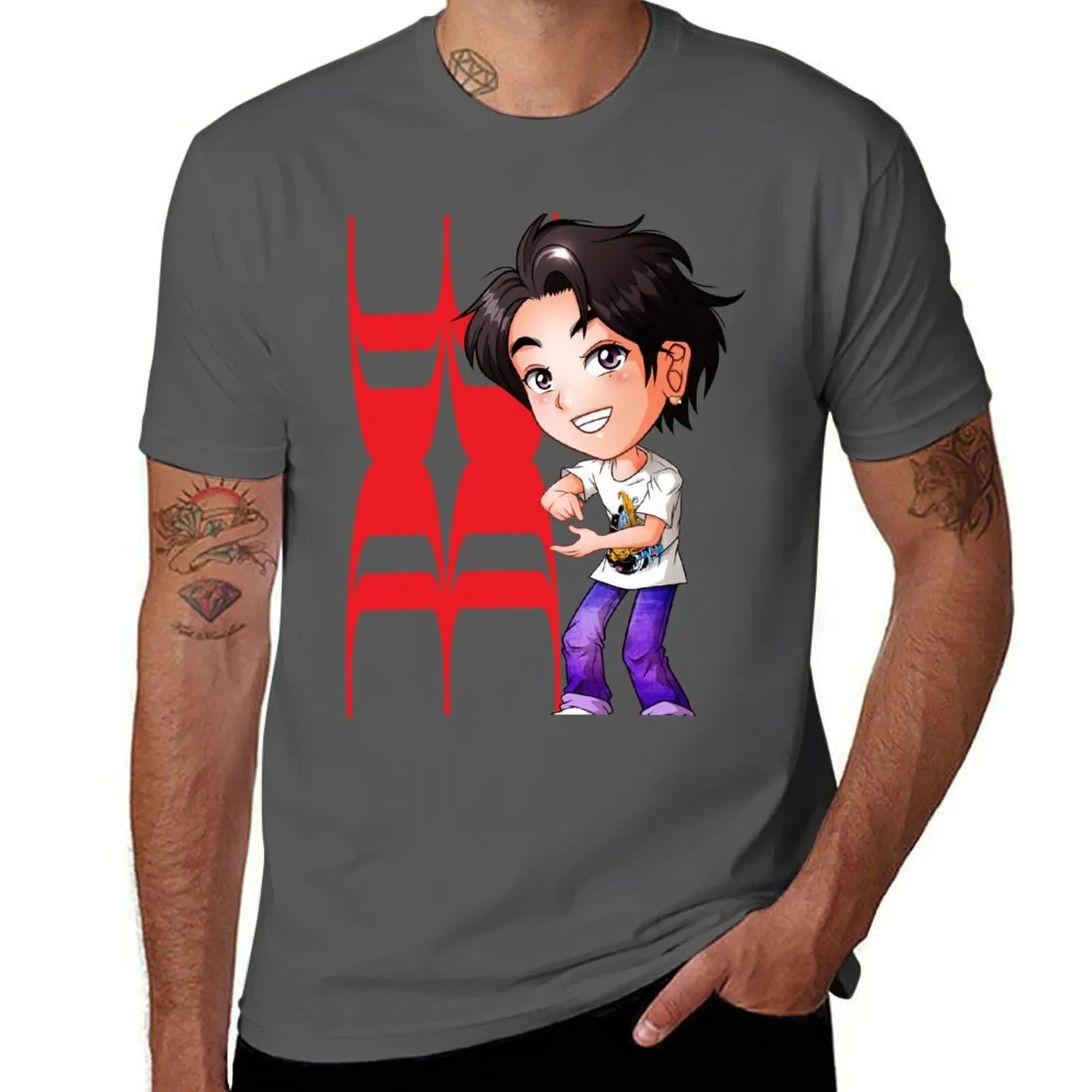 

[BB0102] GOT7 BamBam T-Shirt Breathable Sportswear T-Shirt for Men