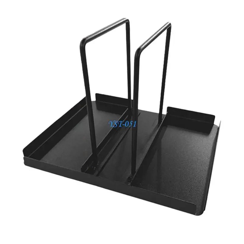 E15A Space Saving Multifunctional Tissue Rack Napkins Dispenser With Salt And Pepper Shakers For Home Or Office Use