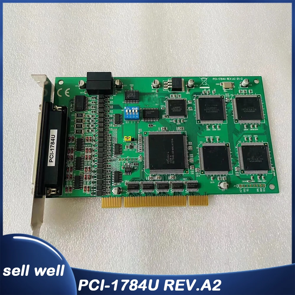 PCI-1784U REV.A2 For Advantech 4-axis quadrature rotary encoder counter acquisition card