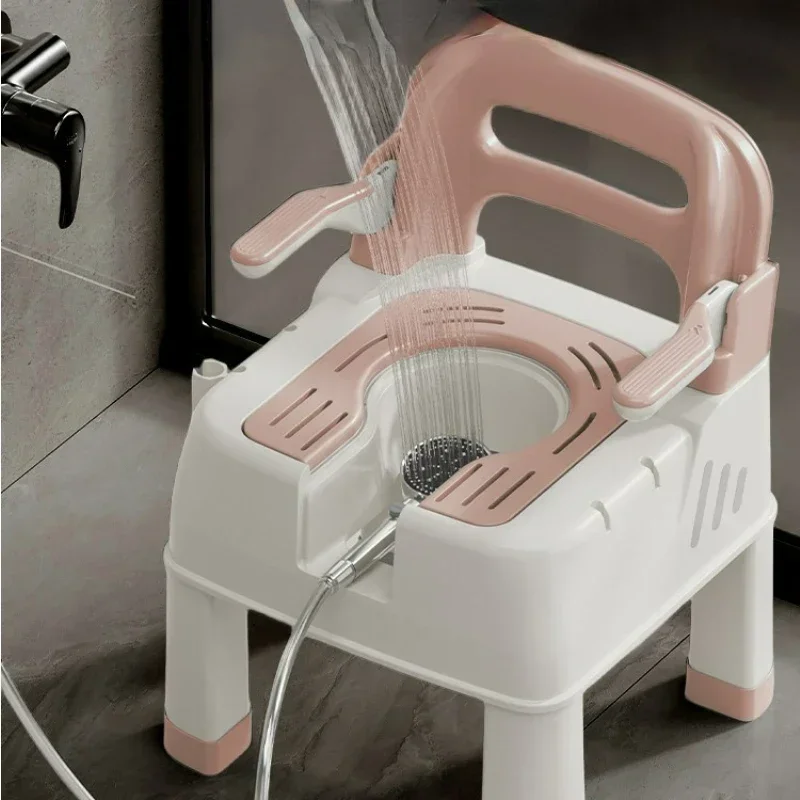 Enhanced Comfort Bath Seat AntiSlip Chair Supportive Back Safe Showering SlipResistant Bath Seat  Premium Bathing Comfort