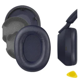 Geekria QuickFit Replacement Ear Pads for Sony WH-1000XM5, WH1000XM5 Wireless Headphones Ear Cushions, Headset Earpads