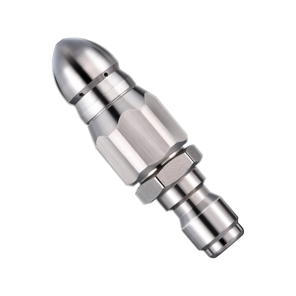 Water Jet High Pressure Sprayer Nozzle Clean Sewer 1/4