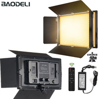 LED Photo Studio Light For Youbute Game Live Video Lighting On Camera 50W Portable Video Recording Photography Panel Lamp NPF550