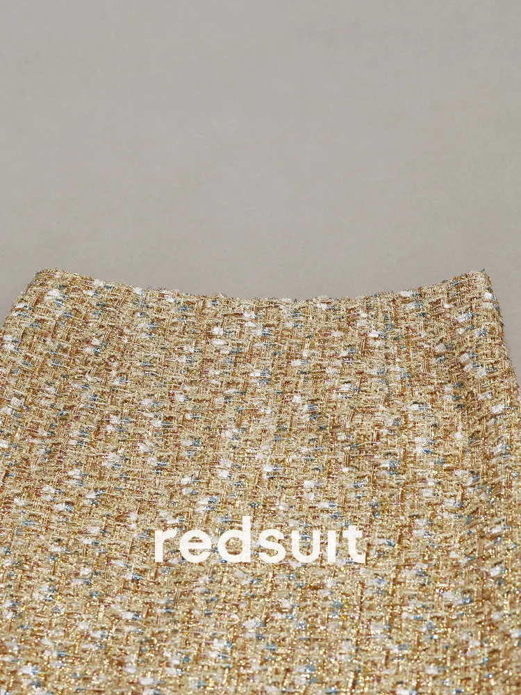 New Unique Heavy Industry Golden Flower Hemp Heavy Industry Half Skirt Custom Size