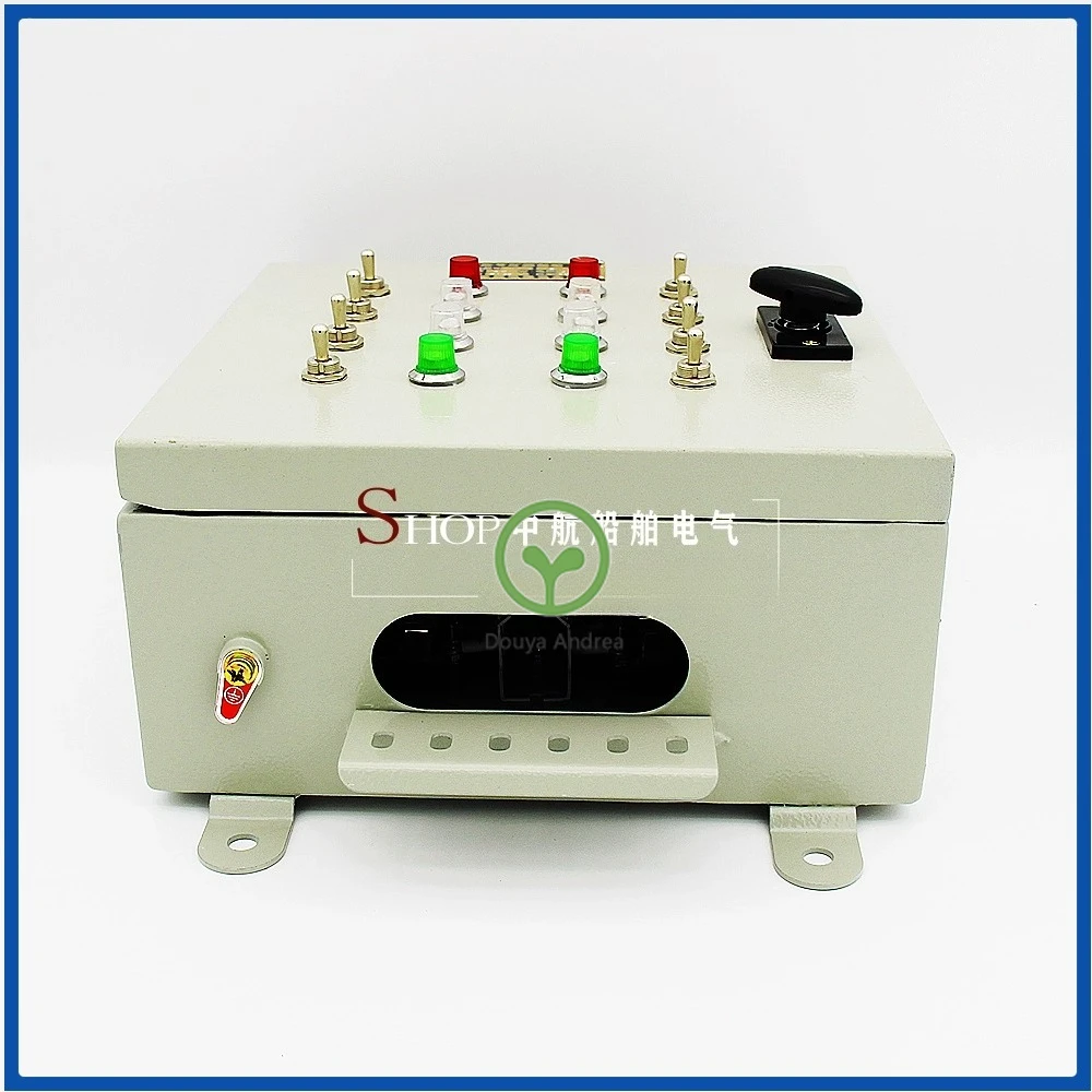 التايلاندية الهواء البحرية الصلب إشارة ضوء صندوق التحكم FXU-8/10/12/14 DC24V/AC220V تحكم 60 واط
