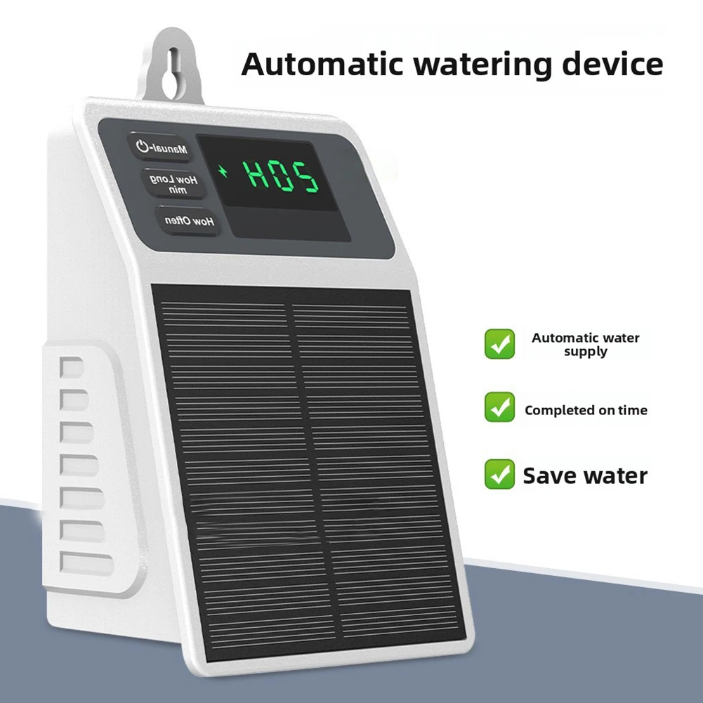 Solar Drip Irrigation System Automatic Watering Plants Supplies For Home And Garden Balcony Greenhouse Hanging Plants