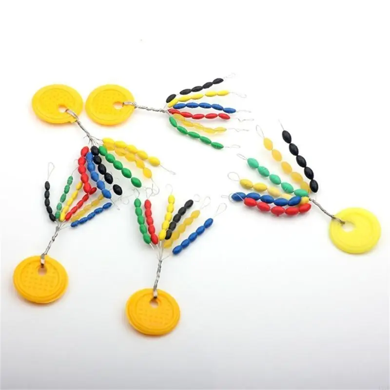   Space Bean Ovals Fishing Float Bobbers Stopper Fishing Float Bean Space Float Sinkers Stops Line Stoppers Beads
