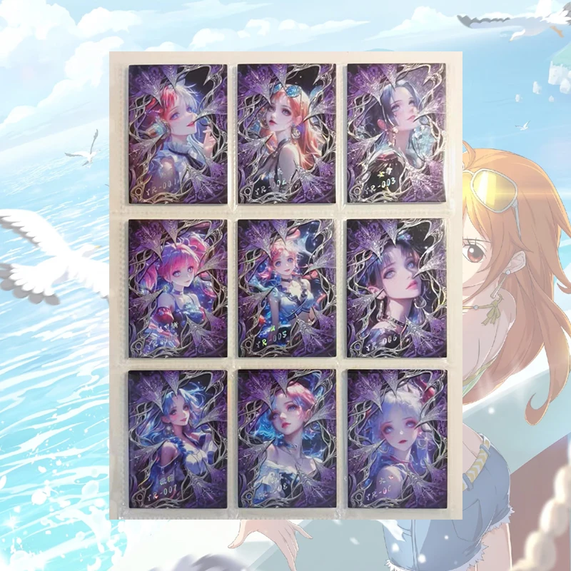 Anime One Piece JR PF GF ZXC QB Card Boa Hancock Nami Nico Robin Perona Yamato Uta Nefertari D Vivi Shirahoshi Collectible Cards